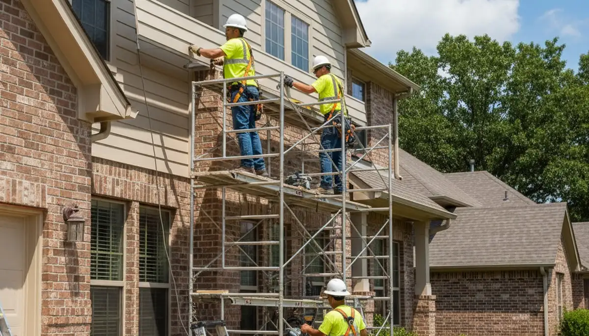 Vinyl siding installation for Tulsa, OK homes by local siding contractor