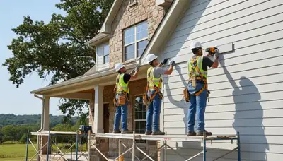 Tulsa, OK vinyl siding installation by a professional siding contractor