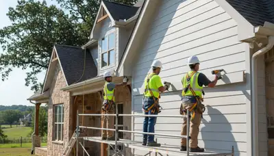 Tulsa, OK siding contractor offering vinyl siding installation and replacement services