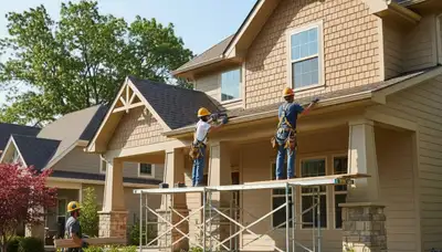Tulsa, OK vinyl siding installation for a home exterior by a professional siding contractor