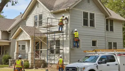Vinyl siding installation services in Tulsa, OK for a home exterior renovation