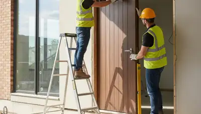 Tulsa, OK door installation by FX Remodeling & Exteriors for a siding and exterior home upgrade