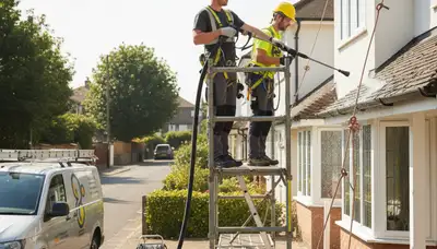 Tulsa, OK gutter cleaning service helping prevent overflow, water damage, and drainage issues