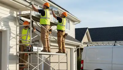 Tulsa, OK gutter installation by FX Remodeling & Exteriors for roofline and foundation protection