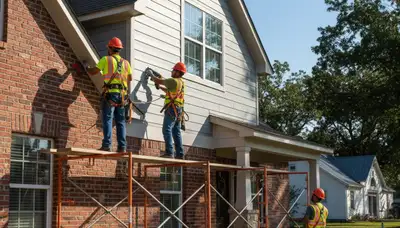 Vinyl siding installation for Tulsa, OK homes by a professional siding contractor