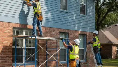 Vinyl siding installation services in Tulsa, OK for residential exterior home improvement