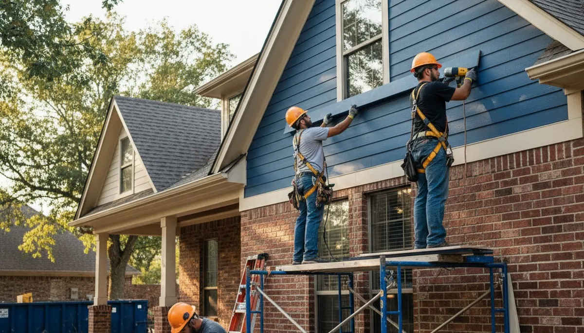 Tulsa, OK siding contractor for vinyl siding installation and replacement