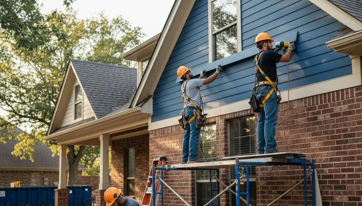 Tulsa, OK siding contractor for vinyl siding installation and replacement
