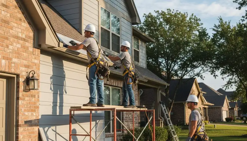 Vinyl siding installation services in Tulsa, OK for local homes and businesses