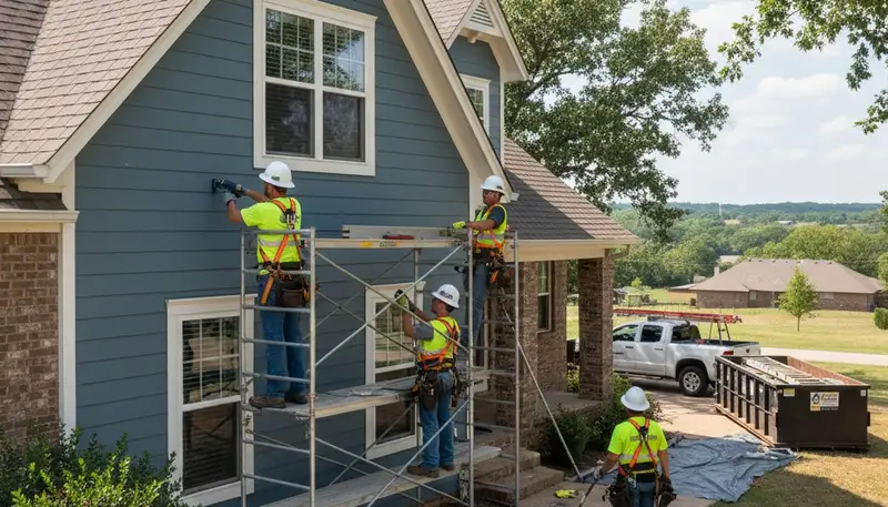 Vinyl siding installation services in Tulsa, OK for local homes and businesses