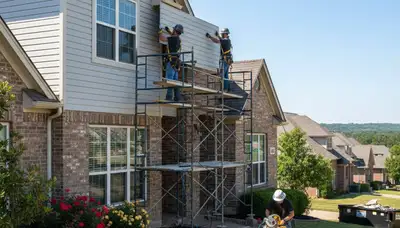 Vinyl siding installation service in Tulsa, OK for local home exterior improvement