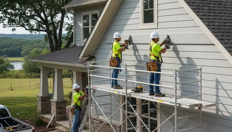 Tulsa, OK siding contractor for vinyl siding installation and replacement services