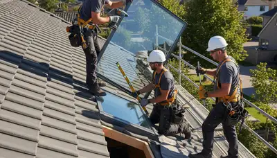 Skylight installation in Tulsa, OK for brighter home interiors by FX Remodeling & Exteriors