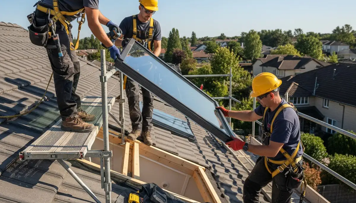 Skylight installation in Tulsa, OK for brighter homes by FX Remodeling & Exteriors