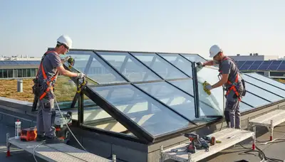 Skylight repair in Tulsa, OK for leak and storm damage on a Tulsa home