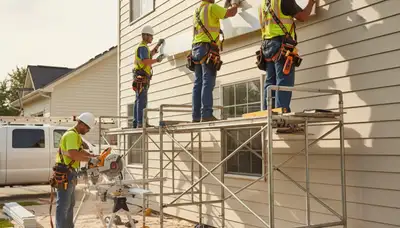 Vinyl siding installation in Tulsa, OK by FX Remodeling & Exteriors for durable home exterior protection